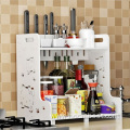 Spice Rack Shelves 2-tier Standing Pantry Shelf